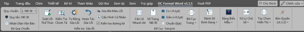 Thanh Ribbon DC Format Word v1.1.5