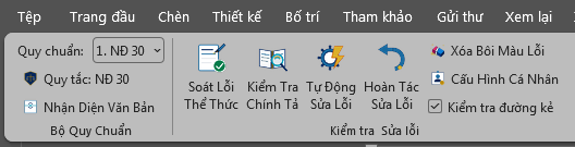 Quy Chuẩn & Soát Lỗi